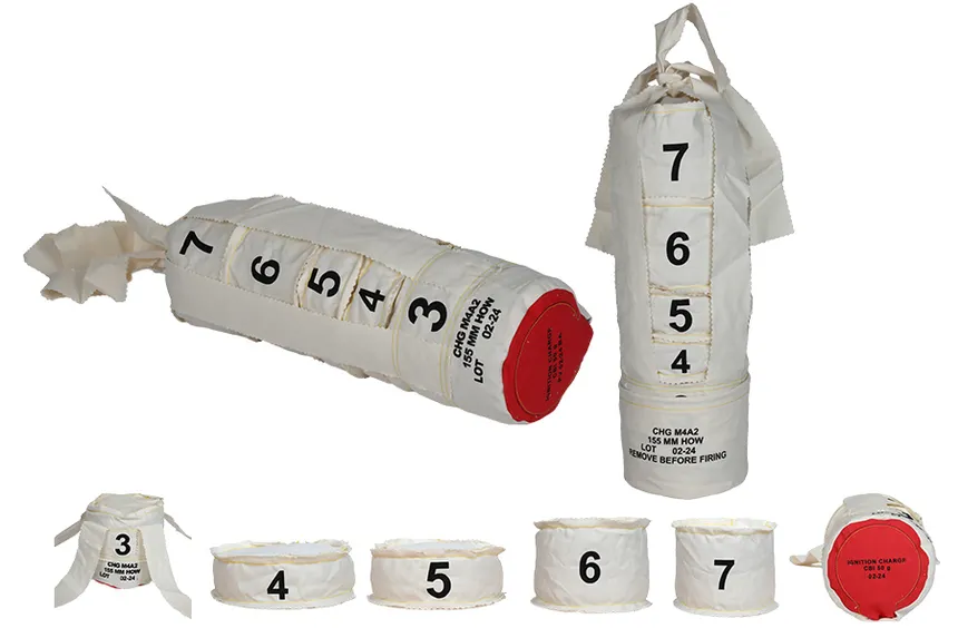 Sincom Defense M4A2 White Bag Propellant Charge